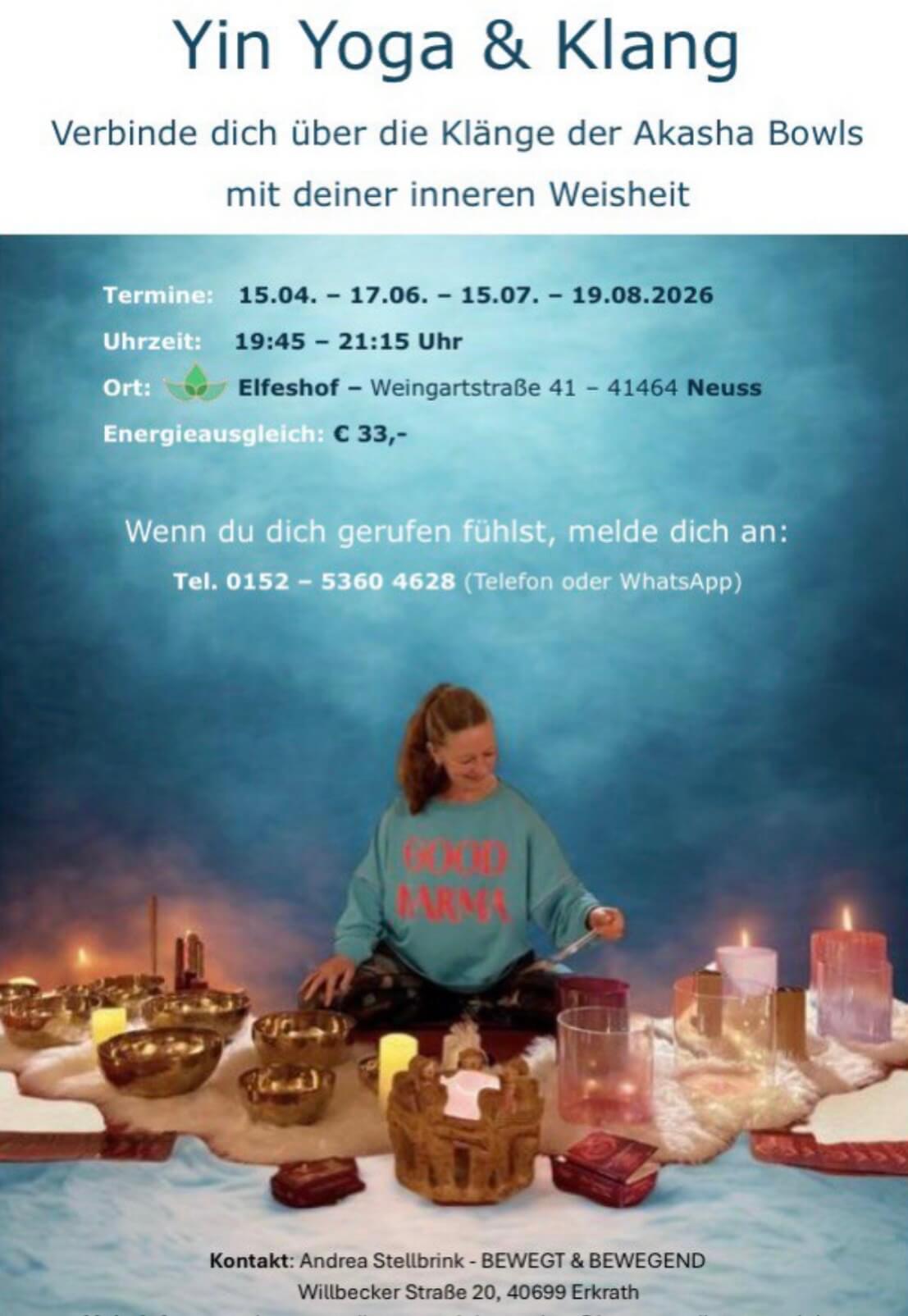 BEWEGT & BEWEGEND Andrea Stellbrink